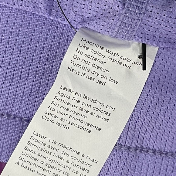 Fabletics The 7” Fundamental Short II Lined Cosmic Shower Size 3X Phone Holder - Picture 8 of 11